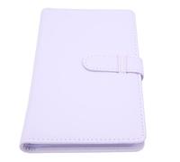 Sxhlseller Album Photo 3 Pouces 108 Pochettes, Mini Album en Cuir PU avec Serrure, Pages Haute Transparence pour Fuji Mini 11 12, Photos de Mariage, bébé, Voyage (PURPLE)