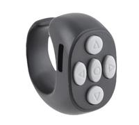 Sxhlseller Anneau de Retournement de Page Bluetooth 5.3 |Télécommande d'obturation d'appareil Photo pour Téléphone Portable, Lecture Vidéo, Selfie, Contrôle 10M