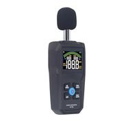 Sxhlseller Appareil de Mesure Numérique du Bruit, Sonomètre de Haute Précision pour Chantier de Construction et Lecteur de Décibels de Bruit à la Maison et à L'école, Matériau ABS