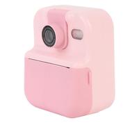 Sxhlseller Appareil Photo Numérique 1080p, imprimé de Chambre Instantanée 2,4 Pouces IPS 1200 MAh Écran Application de Batterie Connectée au Camp (Pink)