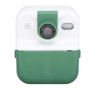 Sxhlseller Appareil Photo Numérique 1080p, Lecteur de Musique 2.4 -BCH -IPS Application Multifonctionnelle à l'écran connecté pour Enfants Instantanée pour Extérieur (Green)