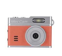 Sxhlseller Appareil Photo Numérique 12MP, Caméra D'enregistrement Vidéo 1080P avec écran de 0,96 Pouces et Lumière de Remplissage LED pour la Photographie VLOG de Voyage (Orange)