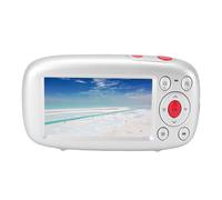 Sxhlseller Appareil Photo Numérique, Caméra Selfie WiFi HD 48MP 2,5K avec écran Avant de 3 Pouces et écran Arrière de 1,54 Pouces, Zoom 16X, Mise au Point Automatique, pour Garçons Filles (Silver)