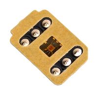 Sxhlseller Autocollant de Carte de Déverrouillage 4G 5G pour Téléphone Double SIM iOS 13-16, Adaptateur de Déverrouillage SIM Plug and Play, Aucun ESIM Requis, Solution de Fente Secondaire