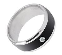 Sxhlseller Bague Intelligente NFC en Métal Portable pour Téléphone Mobile | Échange de données sans contact, cryptage de la confidentialité personnelle, déverrouillage de l\'application, aucune
