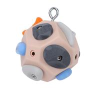 Sxhlseller Ballon d'entraînement d'escalade pour la Force de Préhension et la Précision, Bloc 'Escalade fabriqué à la Main avec Forme de Sphère Portable pour l'entraînement Complet du Corps et Les