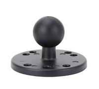 Sxhlseller Base de Montage à Bille de 2,5 Cm en Alliage d'aluminium, Plaque de Montage Universelle pour Appareil électronique avec Trou AMPS pour, Robuste qualité Marine 6061 T6 CNC Anodisée Dure