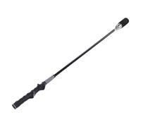 Sxhlseller Bâton d'échauffement de Golf avec Commentaires en |Entraîneur de Vitesse de Swing lesté pour Les Joueurs Droitiers pour Améliorer Le Tempo et l'angle du Poignet. (Black)