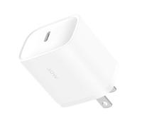 Sxhlseller Bloc de Charge Rapide USB C, Cube Mural Adaptateur de Chargeur de Type C 30W avec Câble de 1 Mètre, Compact et Portable