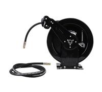 Sxhlseller Bobine de Nettoyeur à Pression Rétractable Robuste, Double Bras Réglables pour L'air, L' et L'eau, en Acier au Carbone Industriel, 4000psi