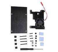 Sxhlseller Boîtier de Carte de Développement en Alliage D'aluminium Orange Pi 3B avec Ventilateur de Refroidissement Passif pour Une Dissipation Thermique Efficace, Installation DIY, Modèle