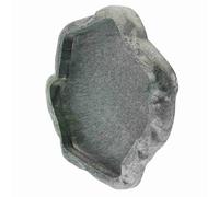 Sxhlseller Bol pour Reptiles en Résine ABS, Mangeoire Durable pour Tortues, Lézards, Facile à Nettoyer, Design Imitation Pierre, adapté pour Nourrir et Boire Les Animaux de Compagnie (S)