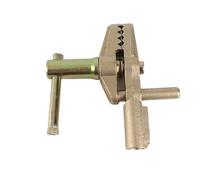 Sxhlseller Bride de Masse de Soudage 600A Usage Intense Laiton Massif | Clip de câble de terre, poignée à haute conductivité, configuration de fabrication métallique, équipement d\'électricien