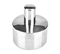 Sxhlseller Brûleur à Alcool en Acier Inoxydable 400 Ml Lampe à Alcool pour | Corps en métal 304, résistant à la corrosion, assemblage de mèche en cuivre, technologie dentaire, banc de chimie,
