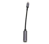 Sxhlseller Câble 100 W DC vers Type C, Entrée Femelle 6,5 Mm X 1,4 Mm vers Sortie Mâle, Identification Automatique, Câble en Nylon de Type C vers DC6514 pour Tablette, Téléphone, PC