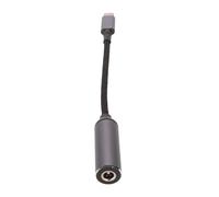 Sxhlseller Câble DC vers Type C de 17,4 Mm, Câble DC Femelle vers Type C Portable avec Puce D'identification, Large compatibilité, Sortie 5 V/9 V/20 V pour Téléphones Portables et