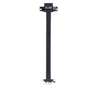 Sxhlseller Câble d'extension PCIe 3.0 1x à 1x 20 Cm |Extension de Colonne Montante PCI Express Flexible à 180 Degrés, 8 Gbit/s Plaquée or
