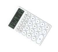 Sxhlseller Calculatrice de Poche avec Grand écran pour école, Bureau, | Look de dessin animé mignon, boutons silencieux, léger et portable, utilisation quotidienne par les étudiants, opération