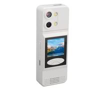 Sxhlseller Caméra d'action de Pouce 2k, Taille Minuscule et Montage n'importe où, Petite Caméra Usée du Corps avec Clip Arrière, Objectif Rotatif à 180 Degrés, écran de 1,5 Pouce, Support