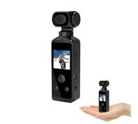 Sxhlseller Caméra de Poche 4K HD - Caméra Portable 16 M avec écran LCD 3 Pouces et Grand Angle Rotatif à 270°, Caméra sous-Marine 30 M/98 Pieds avec Micro pour Prise de Vue de Plongée en