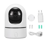 Sxhlseller Caméra de sécurité Motorisée Panoramique et Inclinable, 1080p HD, Détection de Mouvement, Communication Bidirectionnelle, WiFi Intérieur avec Application, pour la sécurité de