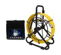 Sxhlseller Caméra d'égout Industrielle 1080P HD |Endoscope d'inspection de Tuyaux de 18 Mm avec écran LCD de 5 Pouces, Câble de 20 M pour Canalisation de Drainage, Comprend une Carte SD de 8 Go