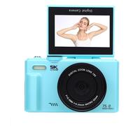 Sxhlseller Caméra Numérique 5K, 75MP 18X Zoom WiFi Video Camcomorder avec écran Flip 180 °, 64g Video Travel Camara avec Objectif Macro Grand Angle pour la Photographie