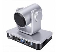 Sxhlseller Caméra PTZ 4K, Caméra de Suivi Automatique AI avec Boîtier ABS, Zoom Optique 12X PoE USB 3.0 HDMI 2.0 pour Vidéoconférence, Diffusion en Direct, éducation, Diffusion D'église (Prise UE)