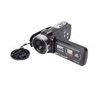 Sxhlseller Caméra Vlog 8K, Caméscope 64 MP avec Zoom 18X, Nocturne, Carte SD 32 Go, Télécommande, Lumière LED, Chargement USB, Diffusion en Direct, Vidéoconférence