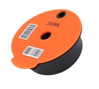 Sxhlseller Capsule de café Rechargeable, Dosette Filtrante Réutilisable de 60 Ml, Compatible avec la Machine à café, Comprend une Brosse de Nettoyage et une Cuillère pour une Saveur Plus Riche et