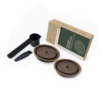 Sxhlseller Capsules en Silicone pour, Couvercles Réutilisables pour Café | Silicone de qualité alimentaire, bouchons de café étanches, compatibles avec les machines , kit de recharge écologique