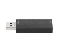 Sxhlseller Carte de Capture, 226 Carte de Capture Vidéo Haute Définition pour HDMI/F to USB/M pour la Diffusion de Jeux, L'enregistrement de Vidéos Haute Définition par Caméra, Etc. (Noir)