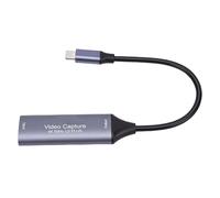 Sxhlseller Carte de Capture Vidéo USB C 4K |Plug & Play pour Switch PC, Enregistrement 1080p 60fps et Diffusion en Direct, Latence Ultra Faible avec Prise en Charge OBS QuickTime