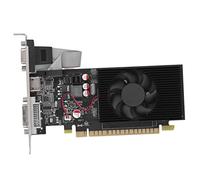 Sxhlseller Carte Graphique de Jeu, Carte Graphique GT730 DDR3 2 Go 128 Bits Prenant en 3 Ports de Sortie, Carte Graphique 2560 X 1600 PCIE 2.0 16X pour PC, Carte Graphique de