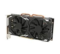 Sxhlseller Carte Graphique GDDR5, Carte Graphique RX 580 256 Bits, Carte Graphique de Jeu de 8 Go, avec 2 Ventilateurs de Refroidissement pour L'édition D'images Vidéo 3D CAD CAM Jouer à des Jeux