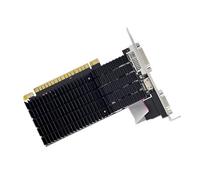 Sxhlseller Carte Graphique R5230 2 Go DDR3, Carte Vidéo PC à Profil Bas avec 160 Processeurs de Flux, Ports DVI VGA pour Boîtiers de Petit Facteur de Forme et Tours ATX Compactes