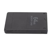 Sxhlseller Carte Mémoire 64 Mo pour et Console Slim, Accessoires de Jeu Haute Vitesse avec Prise en Charge du Logiciel FMCB 1.966 pour Profils Personnalisés et Stockage de Données (BLACK)