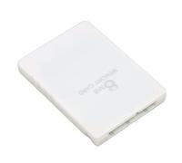 Sxhlseller Carte Mémoire 8 Mo pour Console de Jeu, Adaptateur de Stockage de Données Externe Haute Vitesse Compatible avec les Versions Standard et Fines pour une Progression Efficace du Jeu (WHITE)