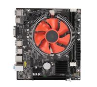 Sxhlseller Carte Mère de Bureau LGA 1155 CPU Combo, Carte Mère B75, Ensemble CPU I5 3470 CPU 8G DDR3 avec Ventilateur de Refroidissement pour PC