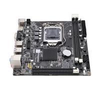 Sxhlseller Carte Mère de Jeu H81 Mini ITX, Carte Mère de Jeu Compatible avec Core I3 I5 I7 E3 V3 Celeron Pentium G Series avec Double Canal DDR3 M.2 NVMe Slot PCI Express X16
