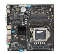 Sxhlseller Carte Mère H81 Mini ITX, Emplacement LGA 1150, Prise en DDR3 Double Canal pour Processeur Core I3 I5 I7 4ème 5ème Génération, Emplacements D'extension, Architecture Micro