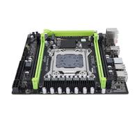 Sxhlseller Carte Mère X79SE Plus LGA 2011, DDR3 SATA2.0 USB2.0, Carte Mère D'ordinateur Prenant en M.2 NVME pour Xeon E5 V1 V2, Carte Mère de Bureau PCIE 3.0 X16 pour Bureau et