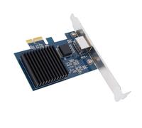 Sxhlseller Carte Réseau 10G PCIe, RTL8127 PCI Express Gen 4 X1 à 10 Gigabit Ethernet Adaptateur avec Port RJ45, Carte Ethernet PCB Haute Vitesse pour Linux