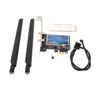 Sxhlseller Carte Réseau PCIE WiFi Adaptateur Gigabit Double Bande de Bureau 1800 Mbps, Vitesses de Transfert élevées, Noyau Puissant, Compatible avec la Dernière Technologie WiFi