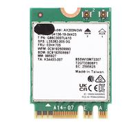 Sxhlseller Carte Réseau WiFi AX200NGW, Module sans Fil Double Bande 3000 Mbps M.2 NGFF 802.11 AX Protocol, Carte Réseau sans Fil BT5.2 pour Imprimante Portable