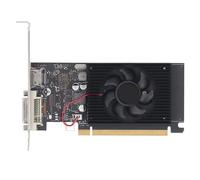 Sxhlseller Cartes Graphiques D'ordinateur GT1030 Pro 4 Go, Carte Graphique Vidéo GDDR4 1227/1506 MHz 64 Bits Prenant en L'API 3D, PCI Express X4 3.0, HDMI, DVI