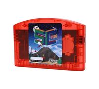 Sxhlseller Cartouche de Jeu Open Source pour Console N64, Carte HD à Lecture Rapide avec Sauvegarde Automatique et émulation Matérielle, USB Type C, Prend en Charge les ROM GB GBC SMS GG CHF, (Rouge