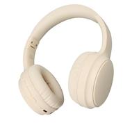 Sxhlseller Casque Bluetooth à Suppression Active du Bruit, Casque Supra-auriculaire sans Fil avec Pilote de 40 Mm et Autonomie de 50 Heures pour Une Utilisation en Voyage et au Bureau en Abricot