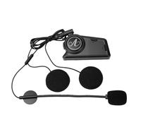 Sxhlseller Casque Bluetooth Moto Bluetooth Casque Reduction de Bruit | Bidirectionnel, Haut-parleurs PEN de 40 Mm, Boîtier ABS, Conduite Sous la Pluie, Portée Ouverte de 15 M, compatibilité