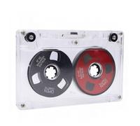 Sxhlseller Cassette Vierge de 50 Minutes, Biais Normal de Type I | Durée D'enregistrement de 50 Minutes, Polarisation Normale de Type I, Bobines Galvanisées de Couleur Métal, étui